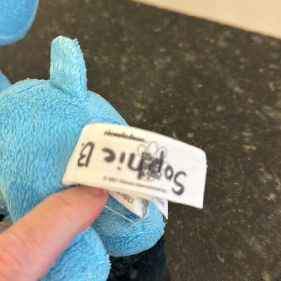 Nickelodeon 2020 Blues Clues Plush Blue Stuffed Animal Dog Soft Lovey 7" - Picture 6 of 7